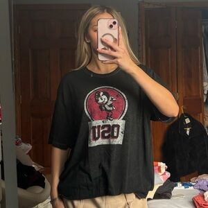 Black Ohio State Graphic T-Shirt